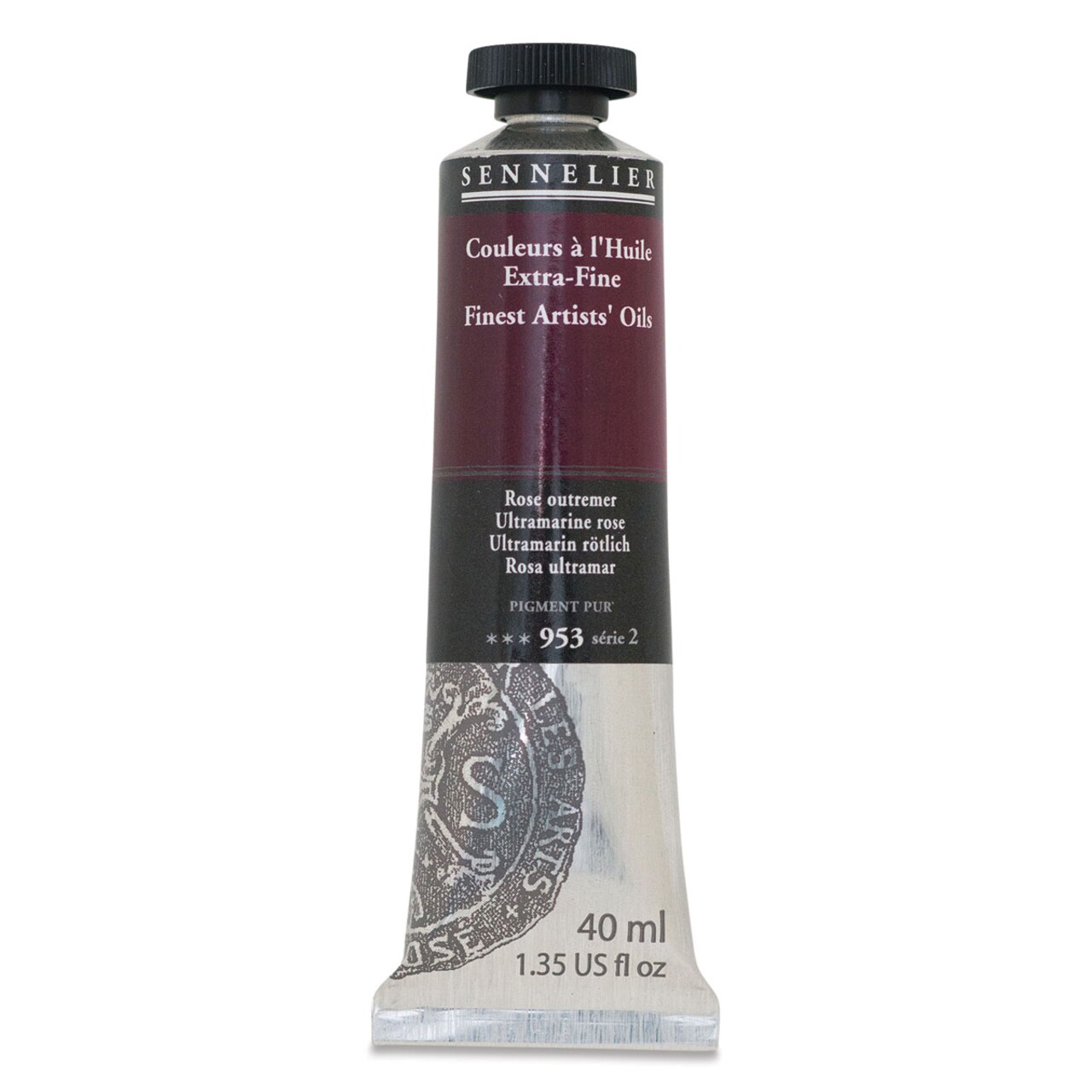 Sennelier Artists' Extra Fine Oil Paint - Ultramarine Rose, 40 ml tube